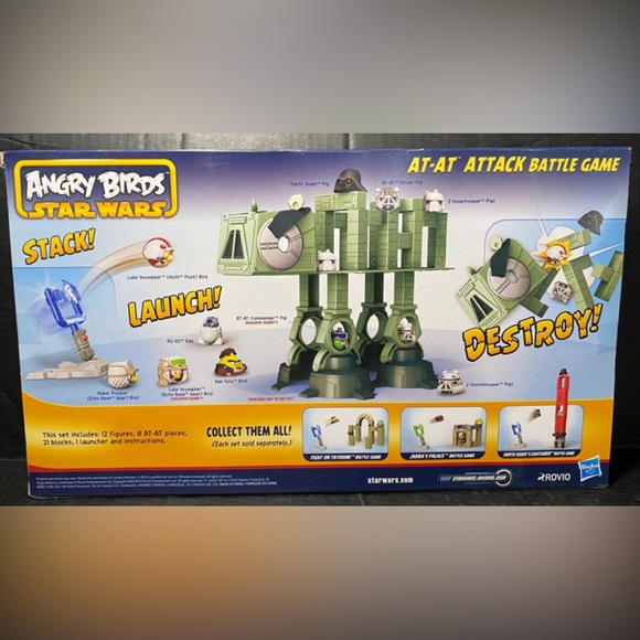 Star Wars Angry Birds AT-AT Attack Battle Game Brand New in Box - Picture 2 of 6